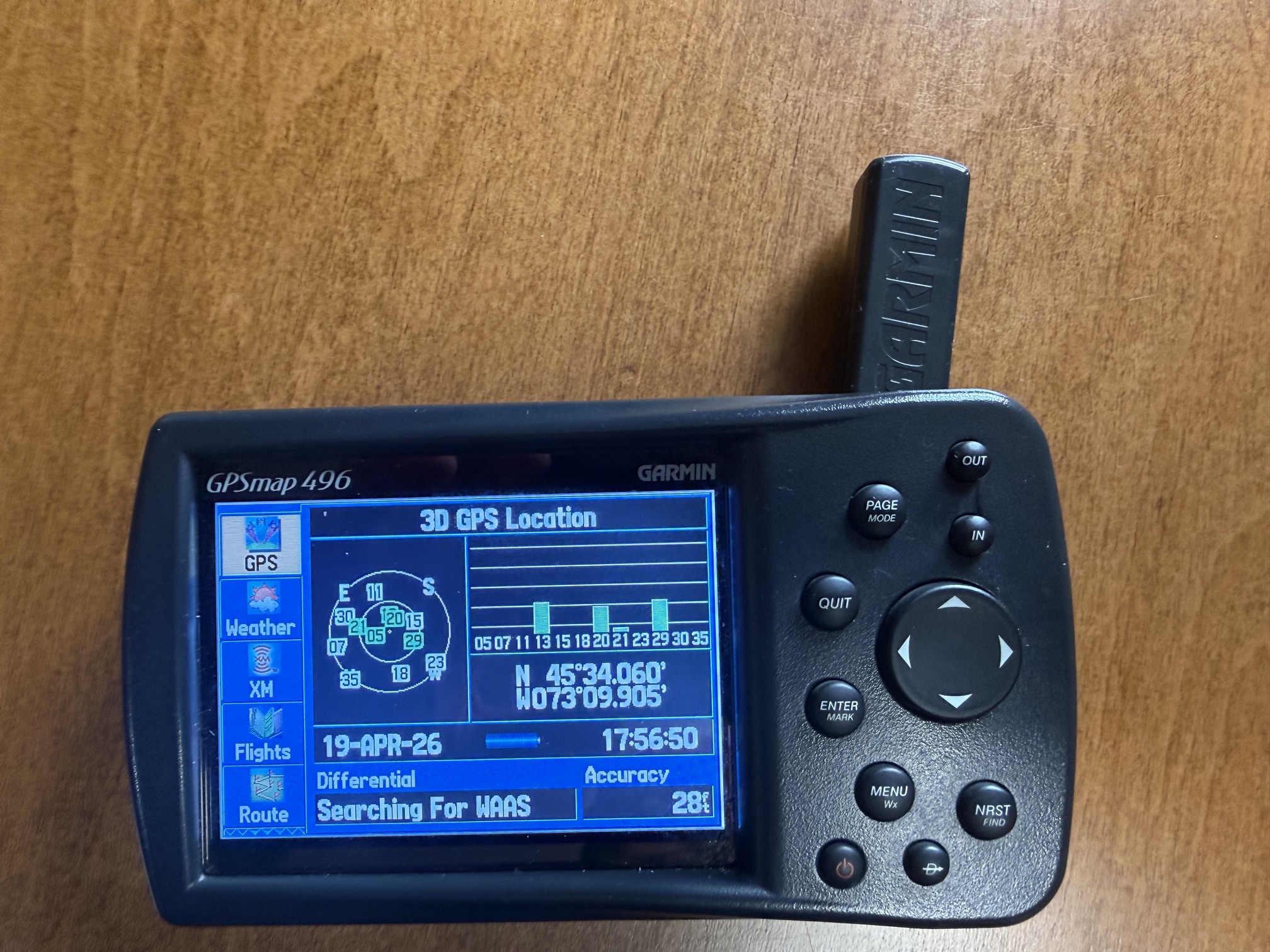 Garmin 496 et accessoires