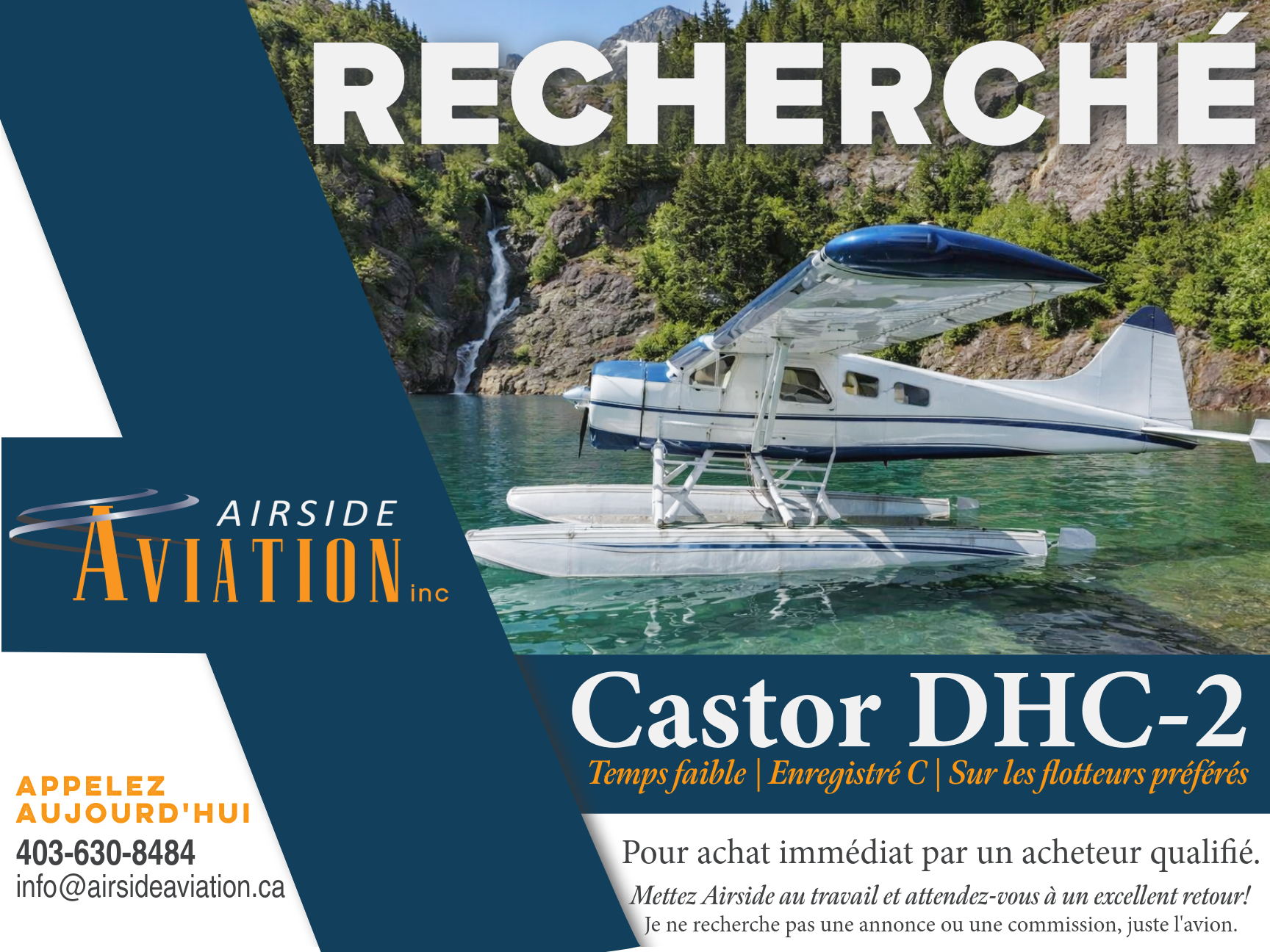 RECHERCHÉ Beaver DHC-2