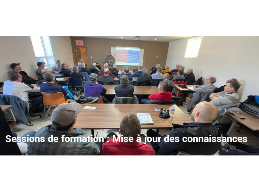 Session de formation et de mise à jour des connaissances, Mont-Tremblant 2025